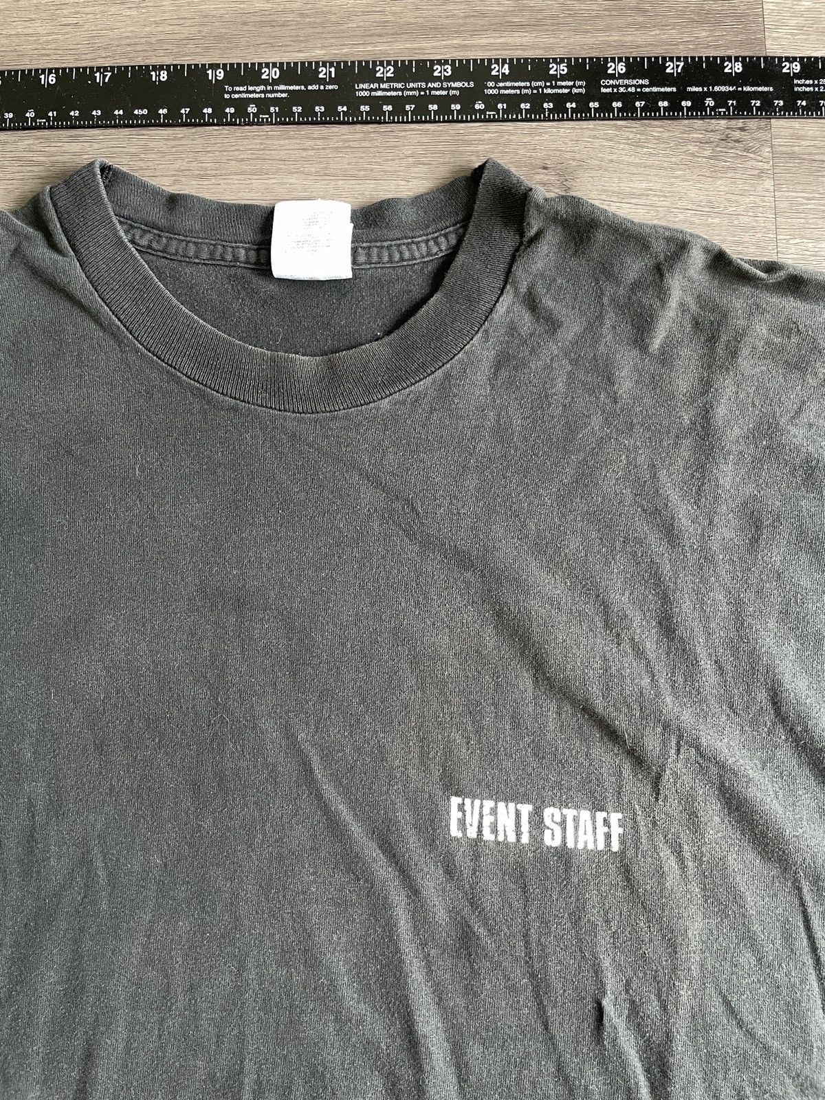 Vintage Vintage ”Event Staff” Summer Music T-shirt (Sz.XXL) Size US XXL / EU 58 / 5 - 5 Thumbnail