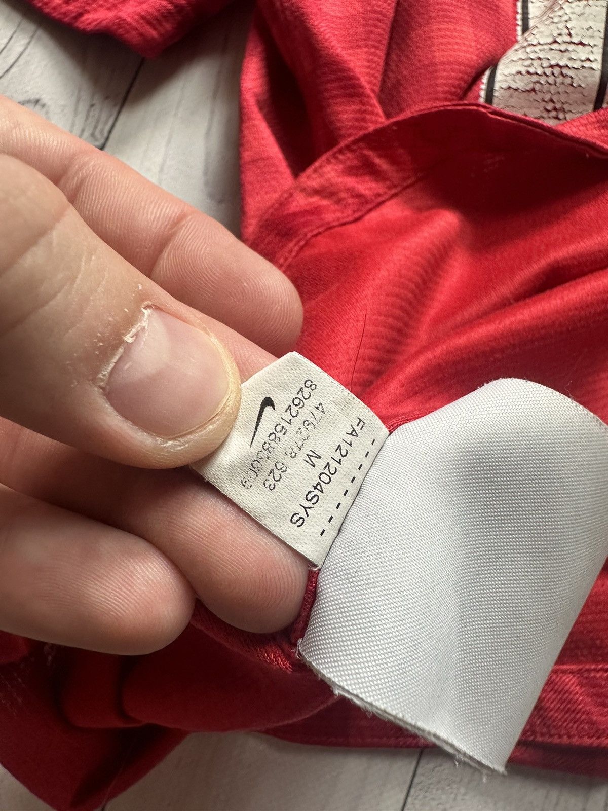 Nike × Vintage Vintage Nike Manchester United soccer 17 Nani size M Size US M / EU 48-50 / 2 - 6 Thumbnail