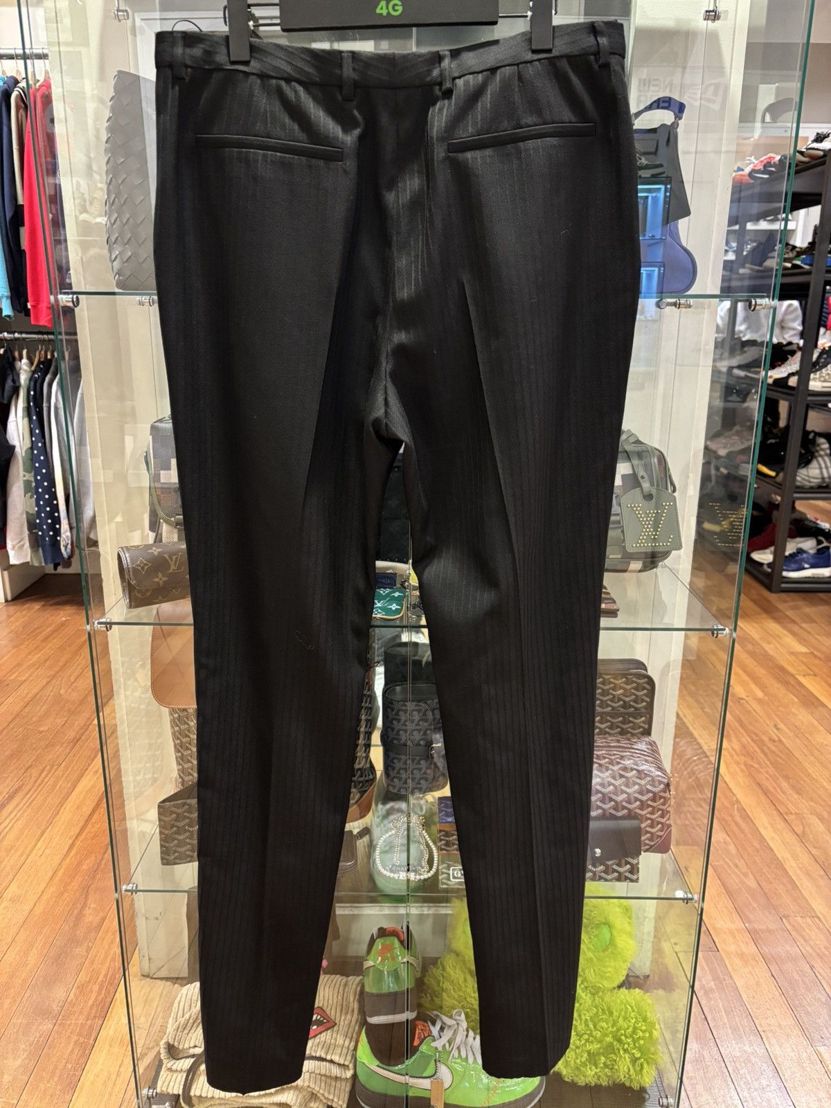 Yves Saint Laurent Saint Laurent Tuxedo Tail Pants Size US 38 / EU 54 - 2 Thumbnail