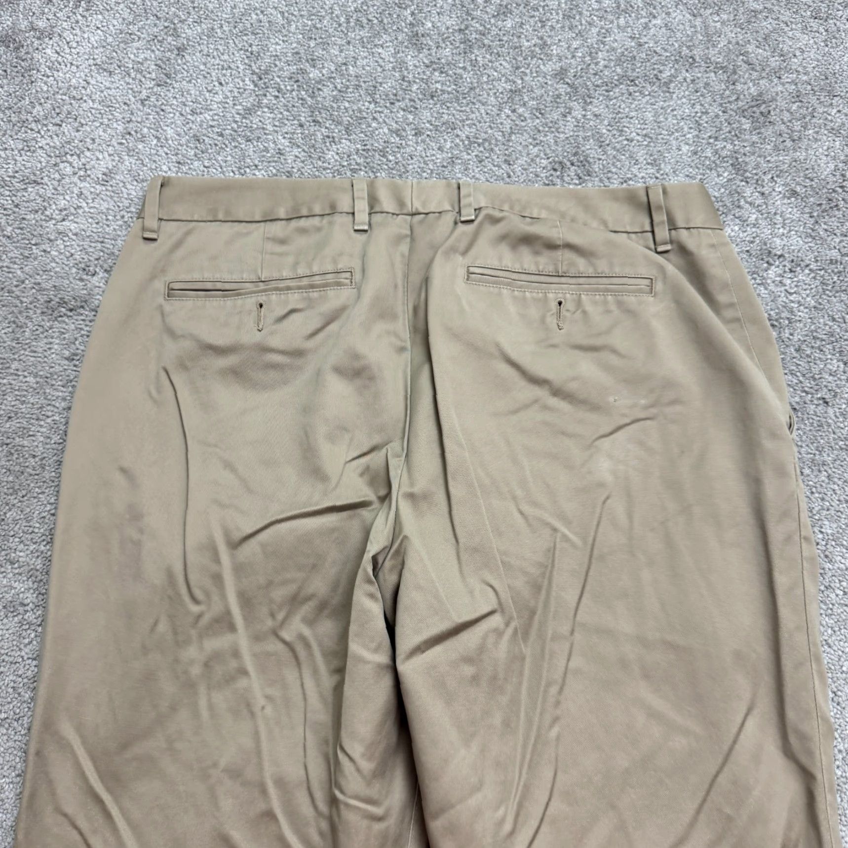 Bonobos Bonobos Chino Pants Mens 33x30 Regular Straight Leg Brown Cotton Classic Modern Prep Size US 33 - 5 Thumbnail