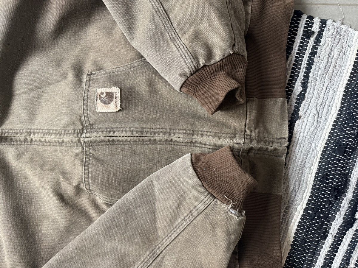 Carhartt CHT JQ282 X-Large oversize denim Carhartt jacket insulated Size US XL / EU 56 / 4 - 6 Thumbnail