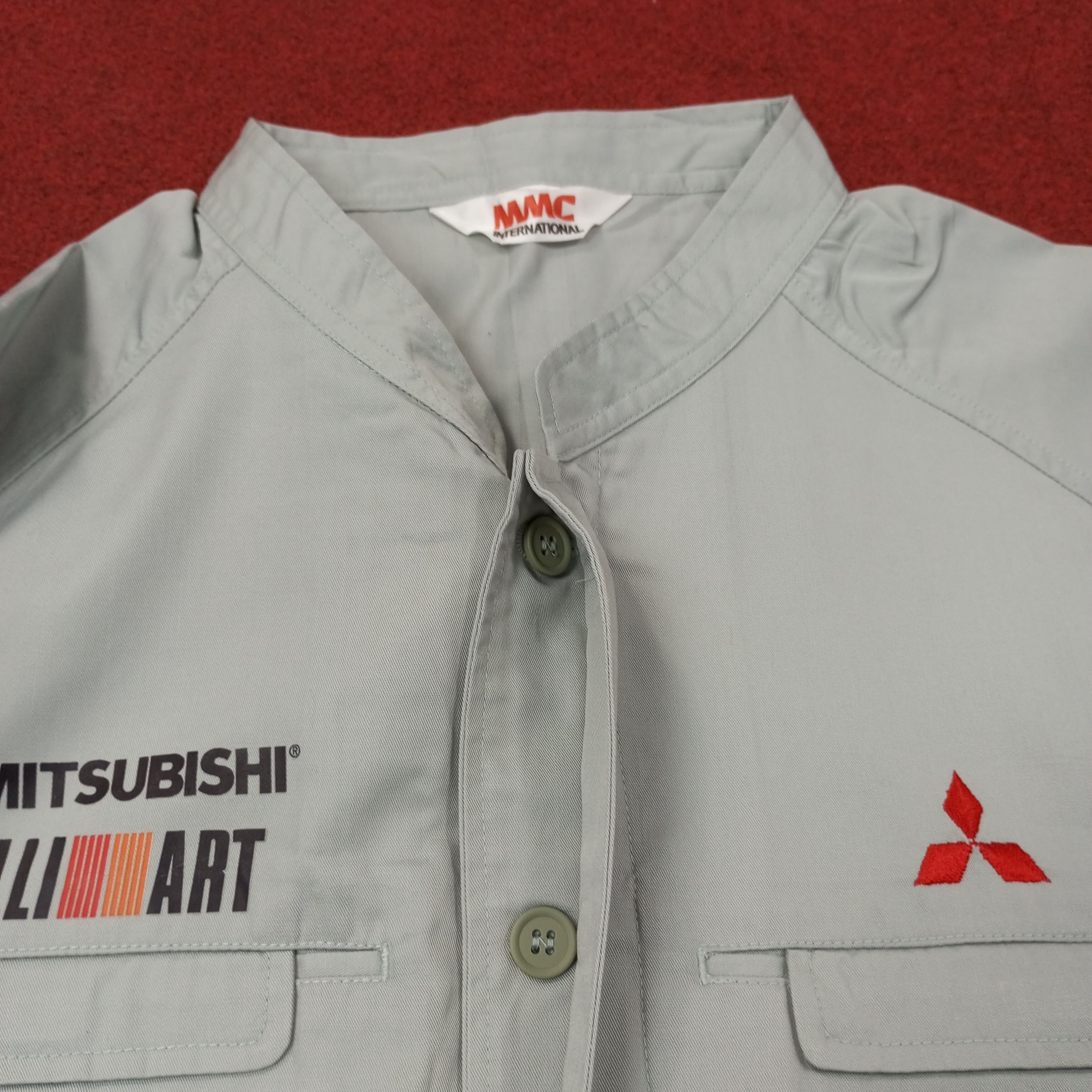 Vintage Mitsubishi Ralli Art Workwear Custom Jacket c247n3 Size US M / EU 48-50 / 2 - 6 Thumbnail