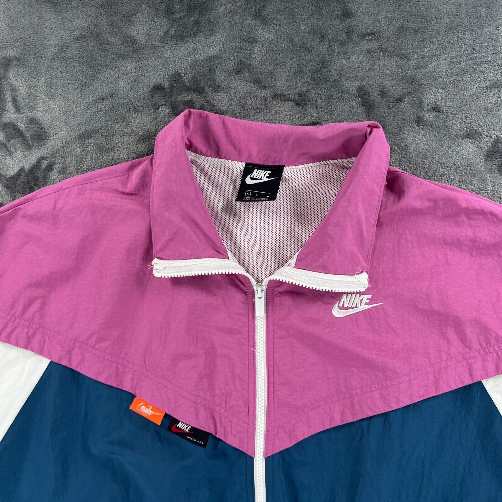Nike Nike Icon Clash Track Windbreaker Jacket Women M Blue Pink V Size M / US 6-8 / IT 42-44 - 10 Thumbnail