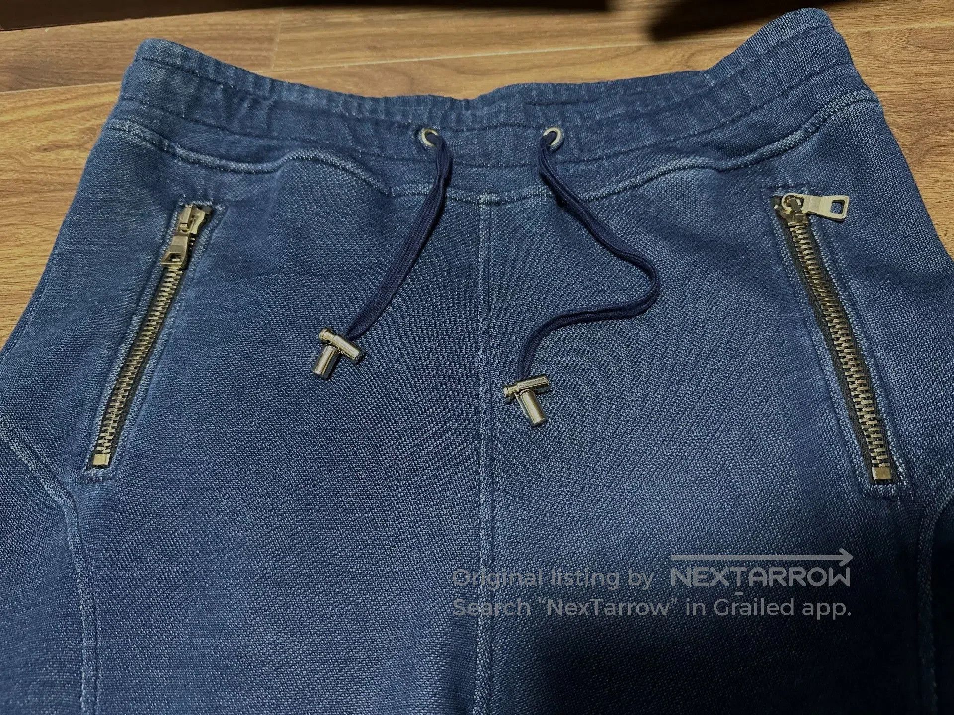 Balmain Balmain Washed Blue Casual Pants. Size US 29 - 3 Thumbnail