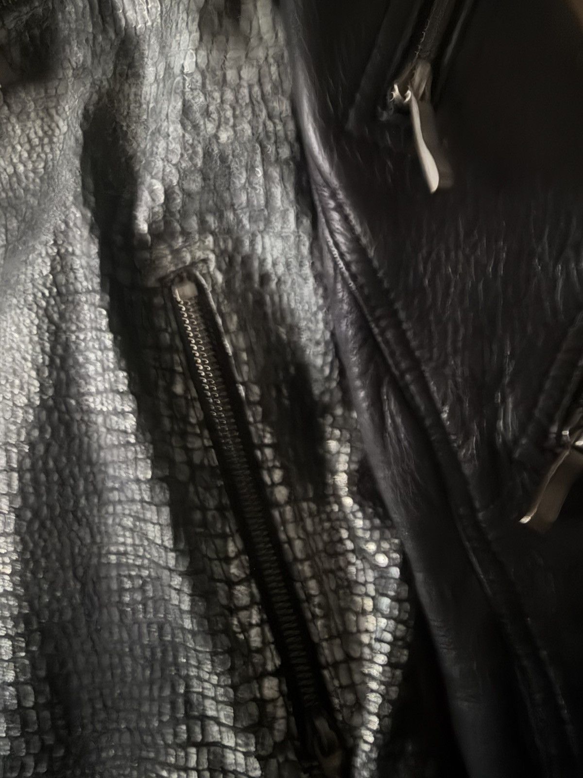 yasuyuki ishii dexter & sinister python jacket