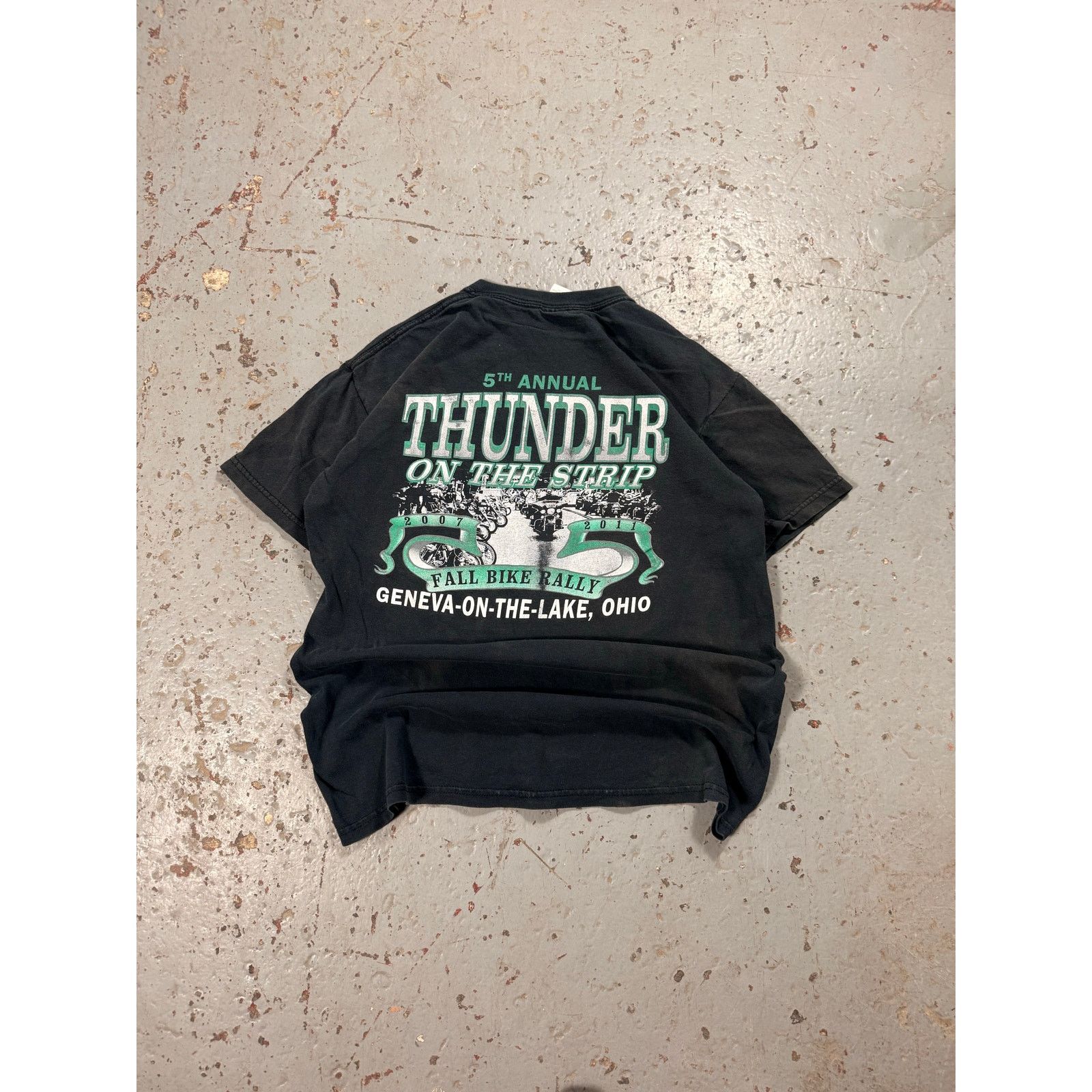 Vintage Vintage Faded Thunder Biking Tee Size US M / EU 48-50 / 2 - 4 Thumbnail