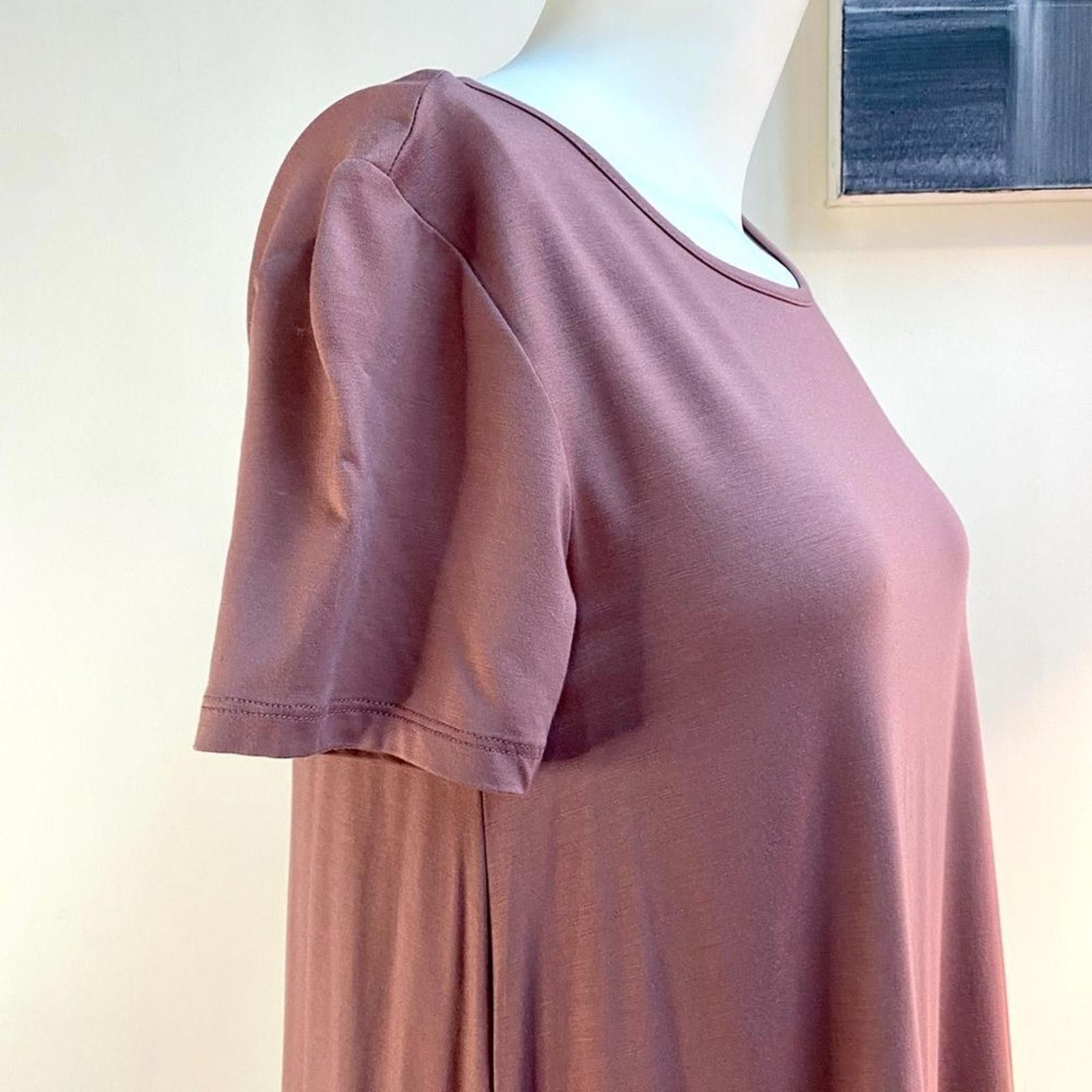 Forever 21 FOREVER 21 T-Shirt Dress Dusty Rose Size S NWT Modal Cozy Size S / US 4 / IT 40 - 5 Thumbnail