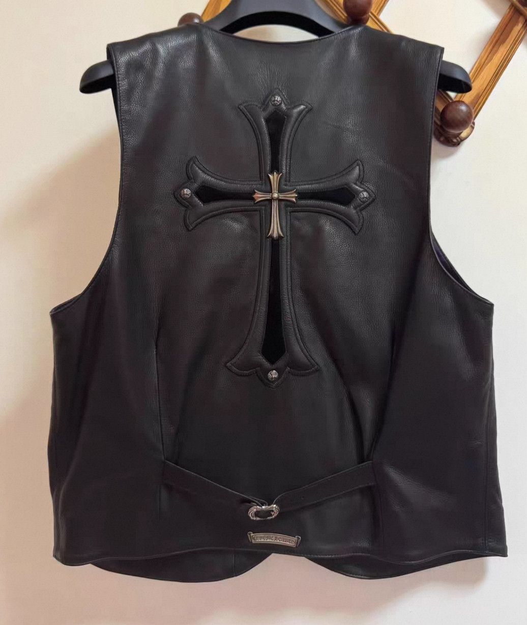 Chrome Hearts CHROME HEARTS Size L Six silver buckle sword zipper classic Size US L / EU 52-54 / 3 - 1 Thumbnail