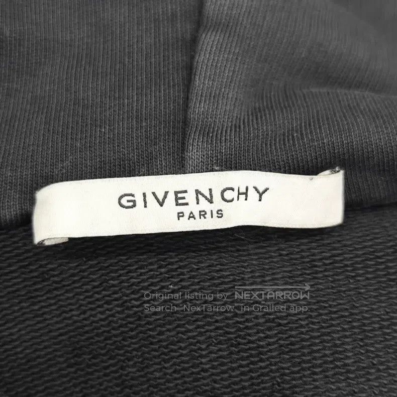 Givenchy Givenchy Distressed logo worn-out hoodie Size US XS / EU 42 / 0 - 3 Thumbnail
