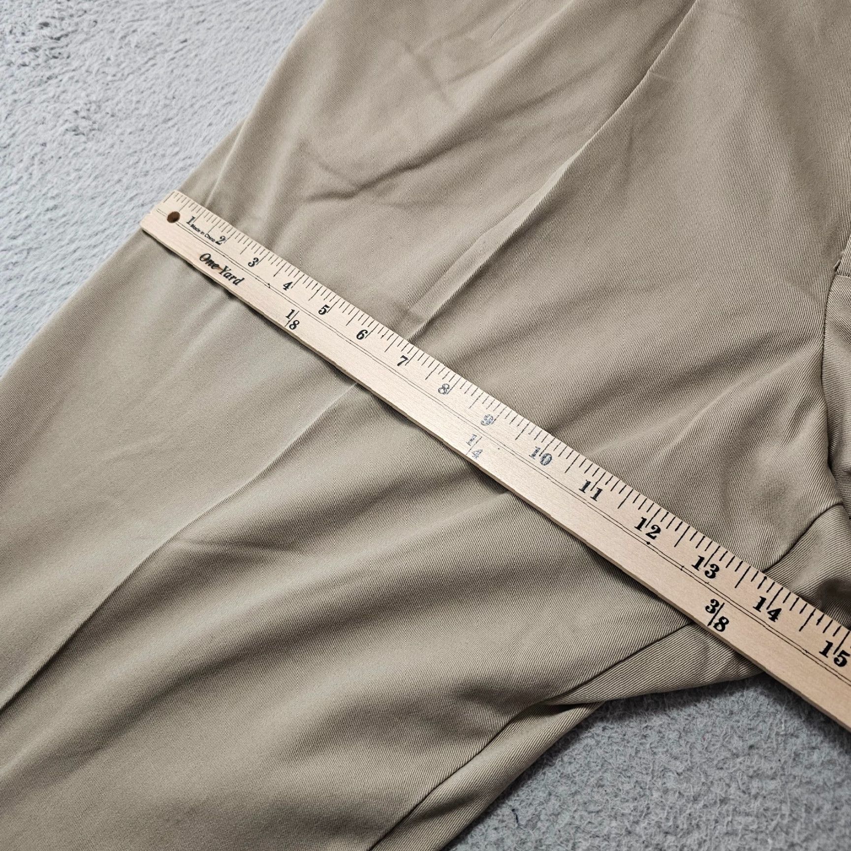 Dockers DOCKERS Pants Khaki Classic Fit 42x33 Mens Beige 42 Inseam Casual Workwear Straight Pocket Size US 42 / EU 58 - 5 Thumbnail