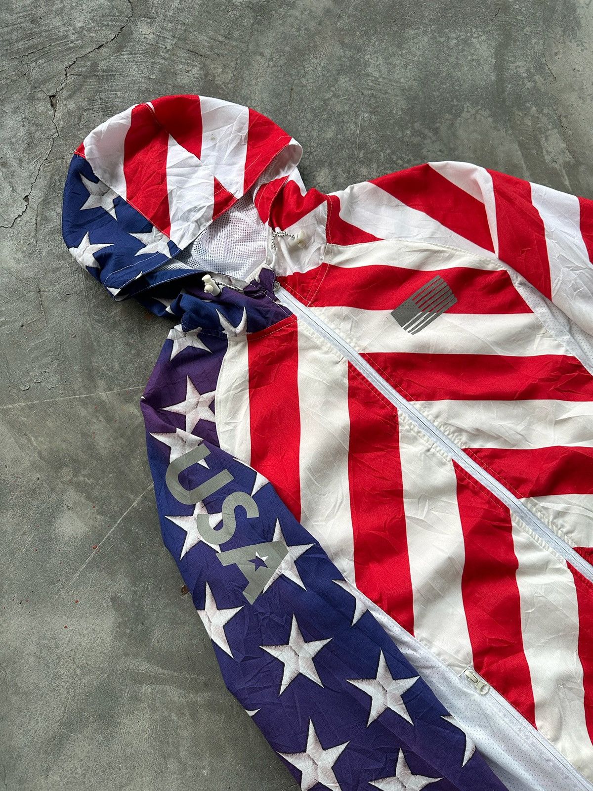 Brooklyn Cloth RARE Design Brooklyn Cloth Full print USA Flag Jacket Size US M / EU 48-50 / 2 - 5 Thumbnail