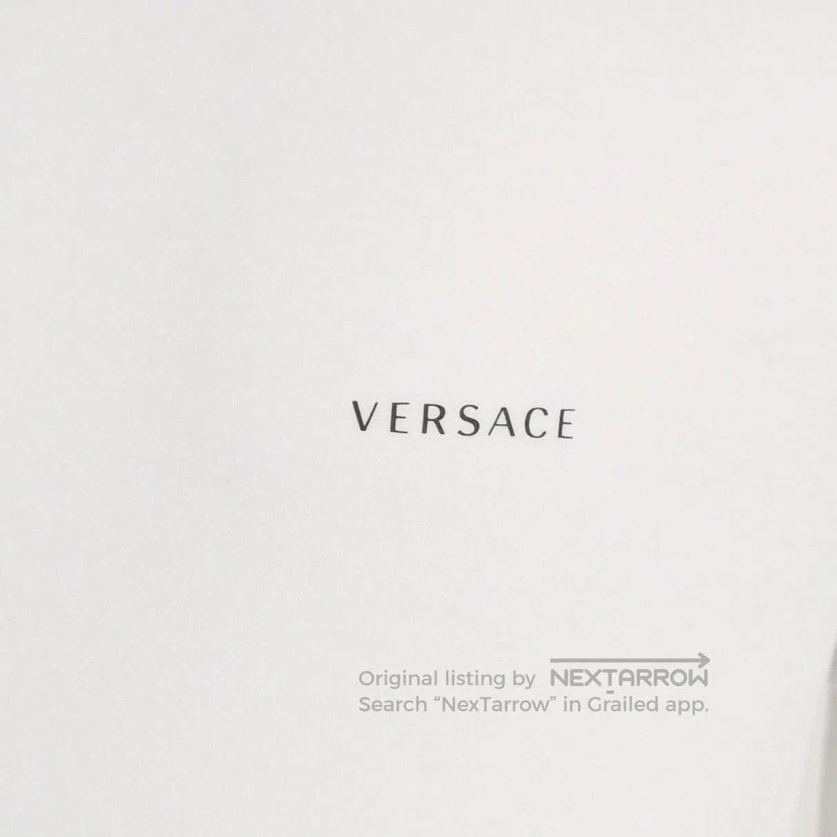 Versace Versace Cotton Logo T-Shirt (XL). Size US XL / EU 56 / 4 - 3 Thumbnail