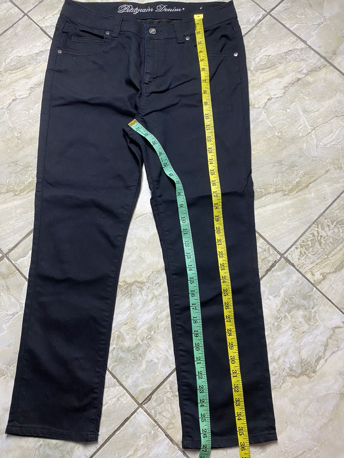 Japanese Brand Petitgrain Denim Jean Size 31" - 5 Thumbnail