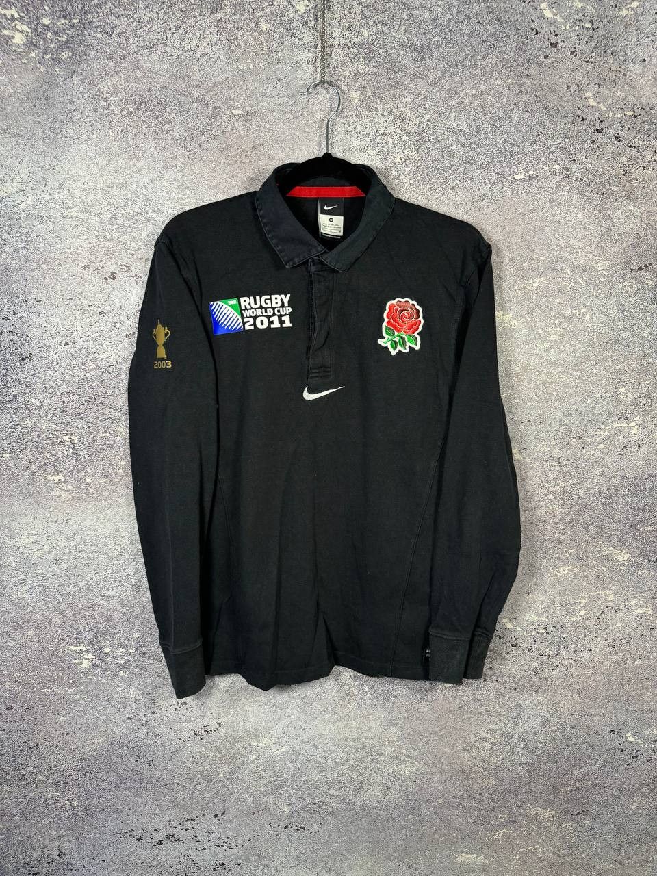 Nike England Nike Rugby World Cup 2011 Jersey Men's Black Small Size US S / EU 44-46 / 1 - 1 Thumbnail