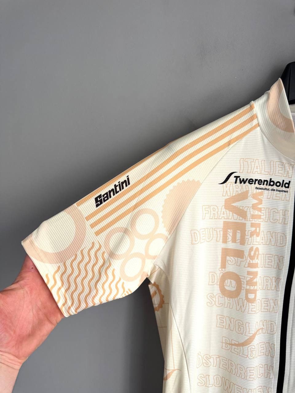 Other Santini SMS Short Sleeve Cycling Jersey, UNI Size XL-XXL Size US XL / EU 56 / 4 - 5 Thumbnail