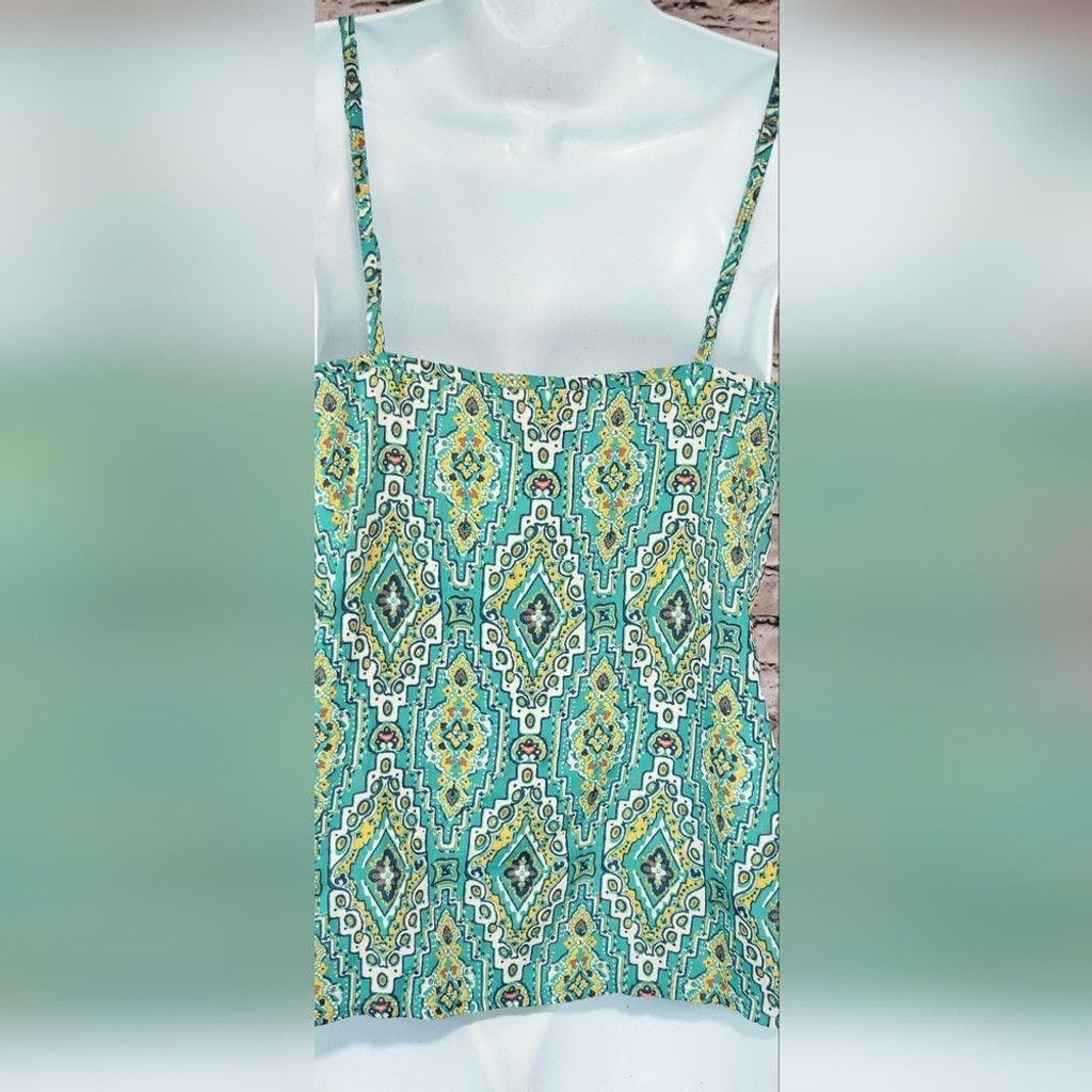 Hollister Hollister printed spaghetti strap tank top cami size small Size S / US 4 / IT 40 - 2 Thumbnail
