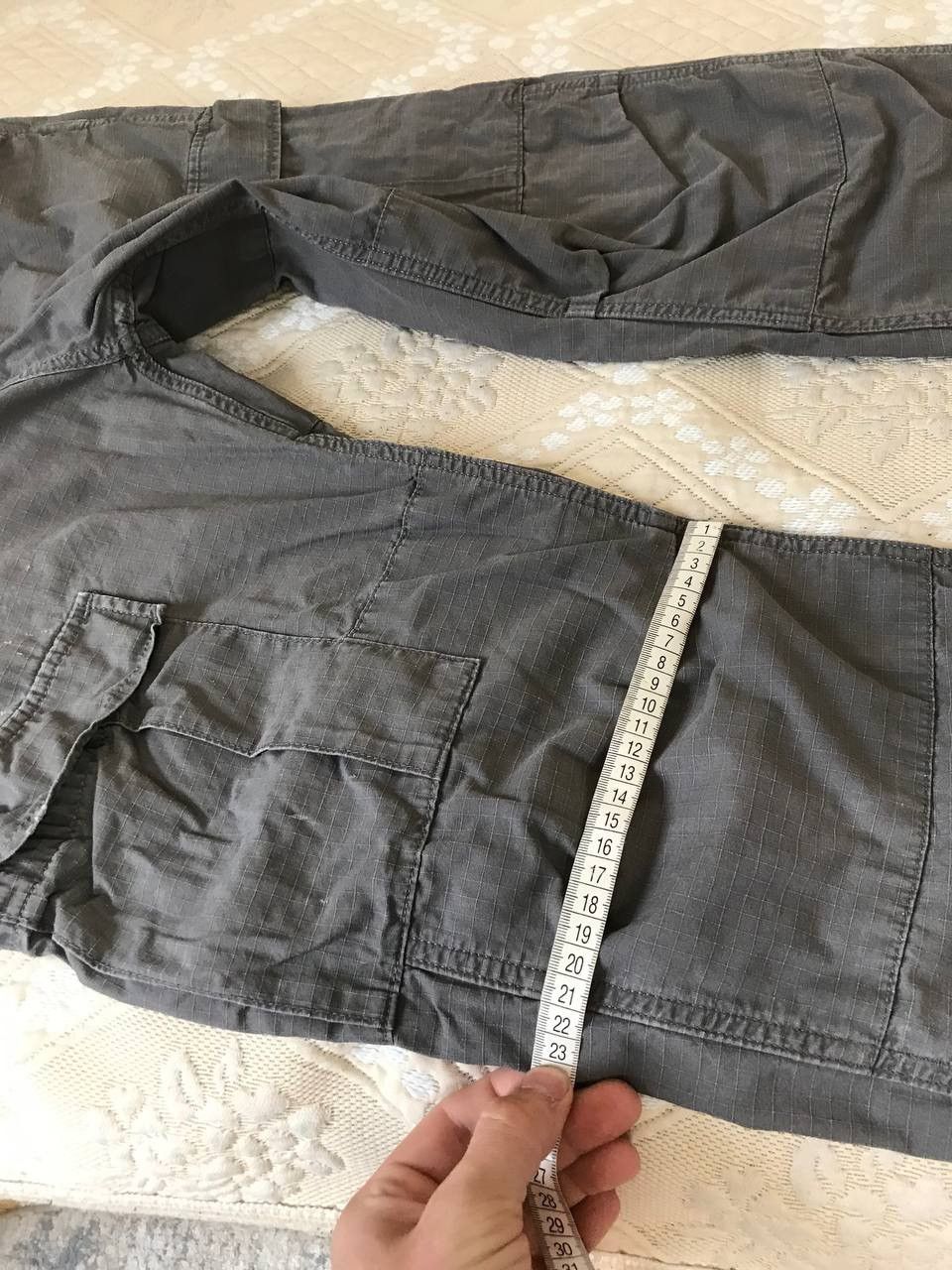 Carhartt 🔥 Vintage Carhartt Cargo Aviation Pants Work Y2K Denim Jeans Size US 32 / EU 48 - 14 Thumbnail