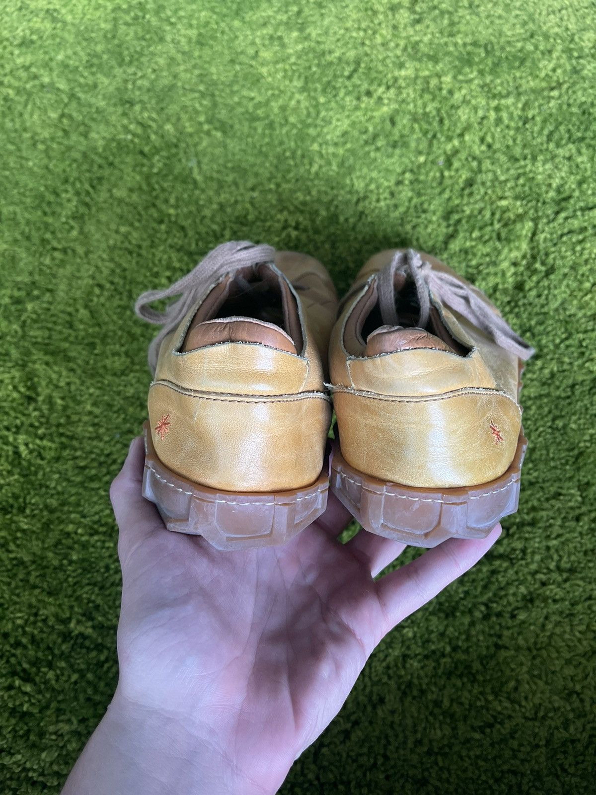 Designer The Art Company avant garde leather shoes Size US 11 / EU 44 - 7 Thumbnail