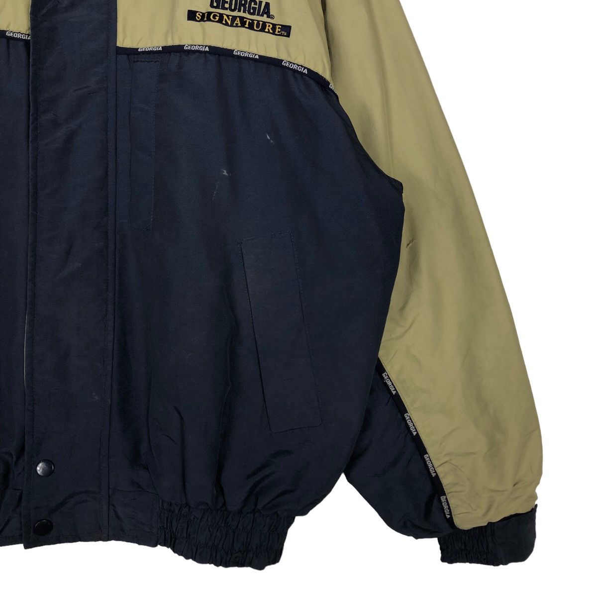 Japanese Brand 🔥Vintage Bomber Jacket Georgia Coffee Japan Made Size US M / EU 48-50 / 2 - 5 Thumbnail
