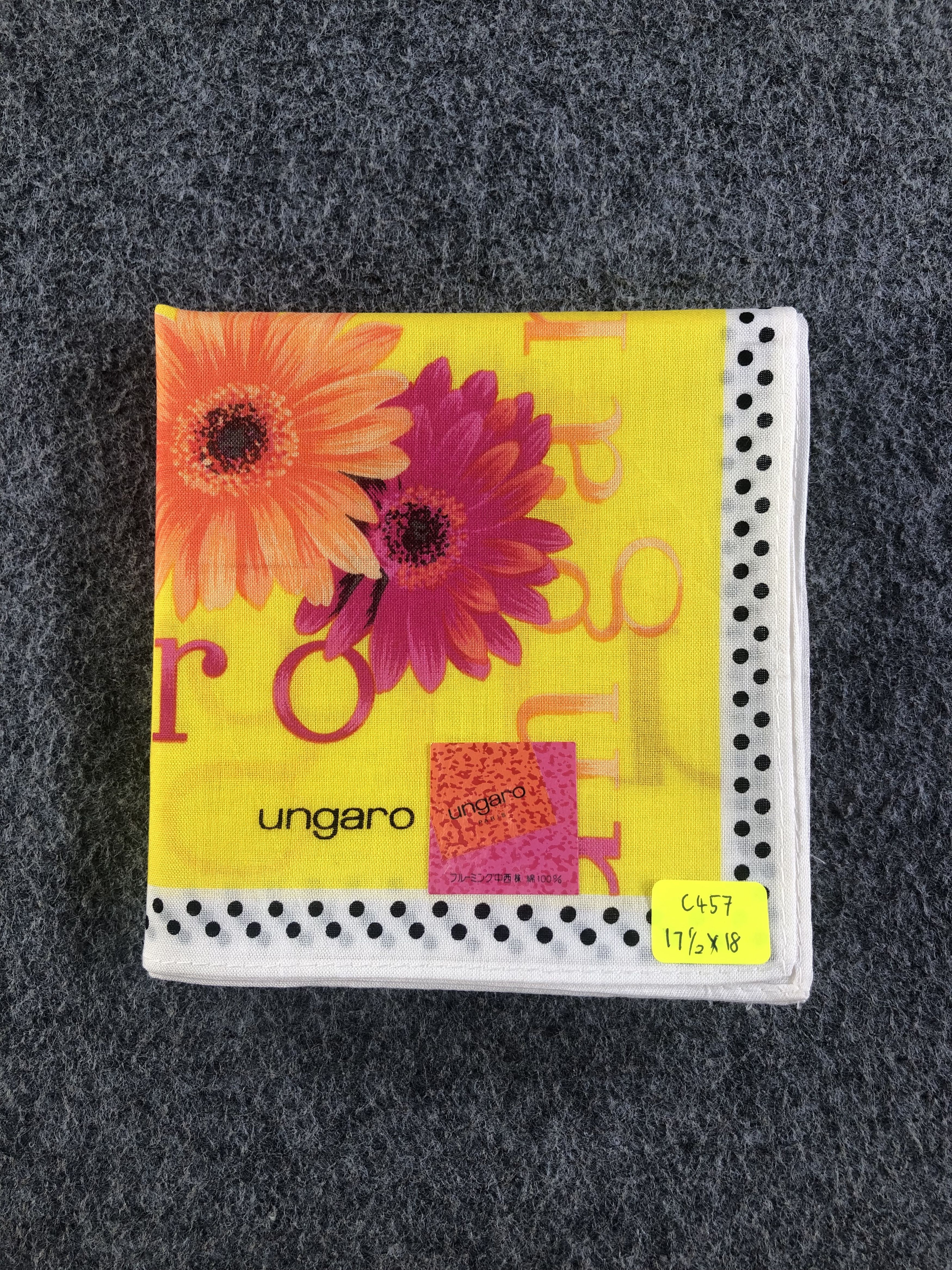 Emanuel Ungaro Emanuel Ungaro Handkerchief / Bandana / Neckerchief C457 Size ONE SIZE - 6 Thumbnail