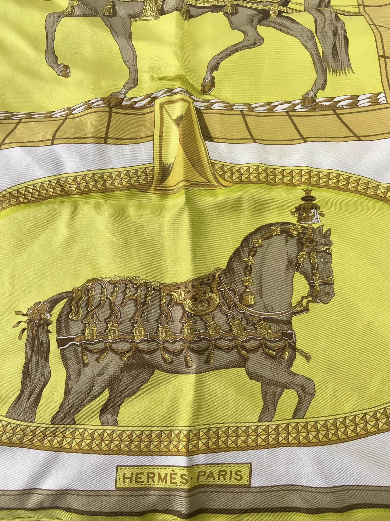 Hermes Hermes Pony Scarf 90x90 Size ONE SIZE - 3 Thumbnail