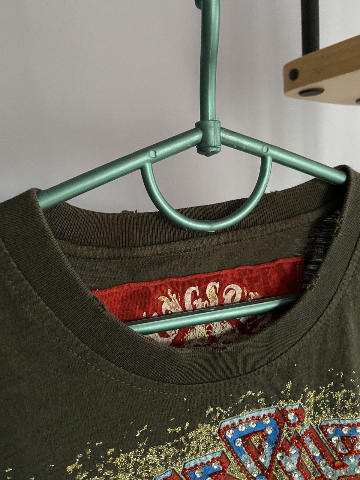 Band Tees × Judas Priest × Ringspun Ed hardy style Ringspun Judas Priest Single Stitch tshirt Size US M / EU 48-50 / 2 - 5 Thumbnail