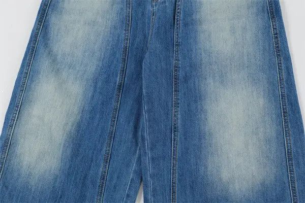 VIBE Men's American high street washed loose wide-leg jeans Size US 32 / EU 48 - 6 Thumbnail