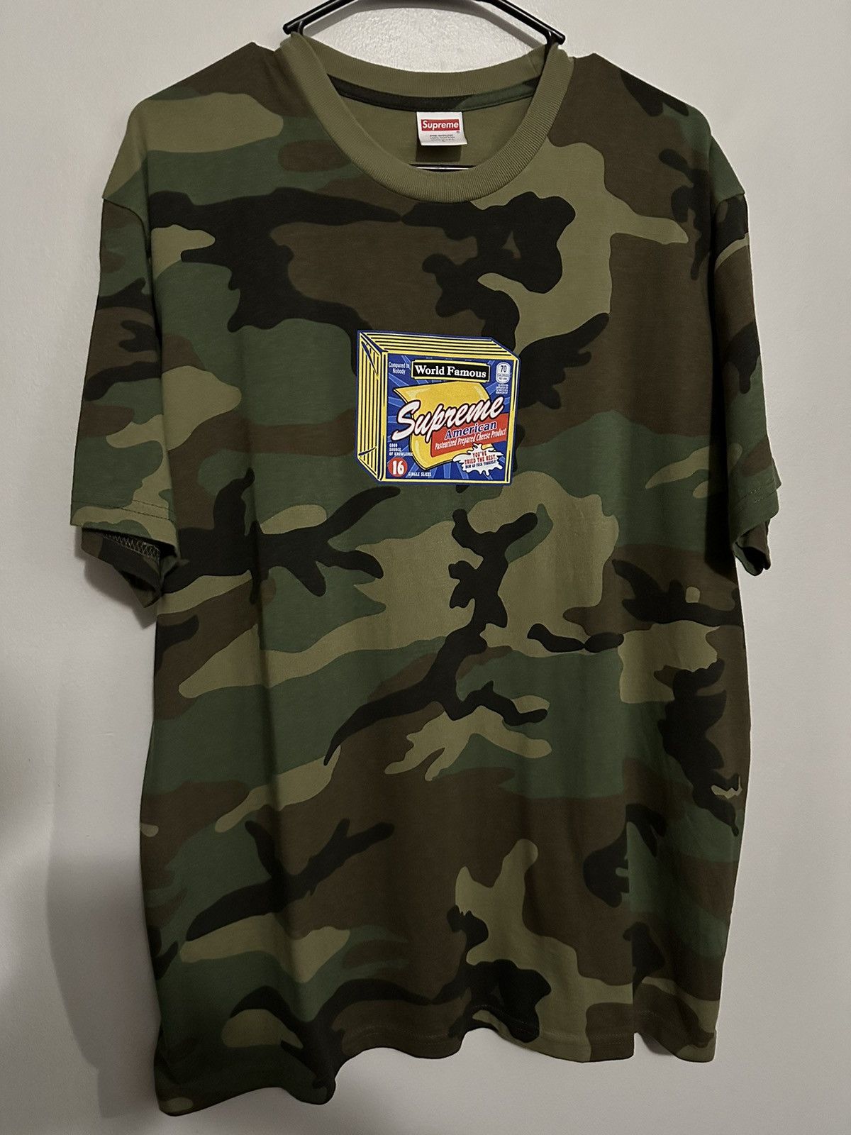 Supreme Supreme Cheese Tee Size US L / EU 52-54 / 3 - 1 Thumbnail