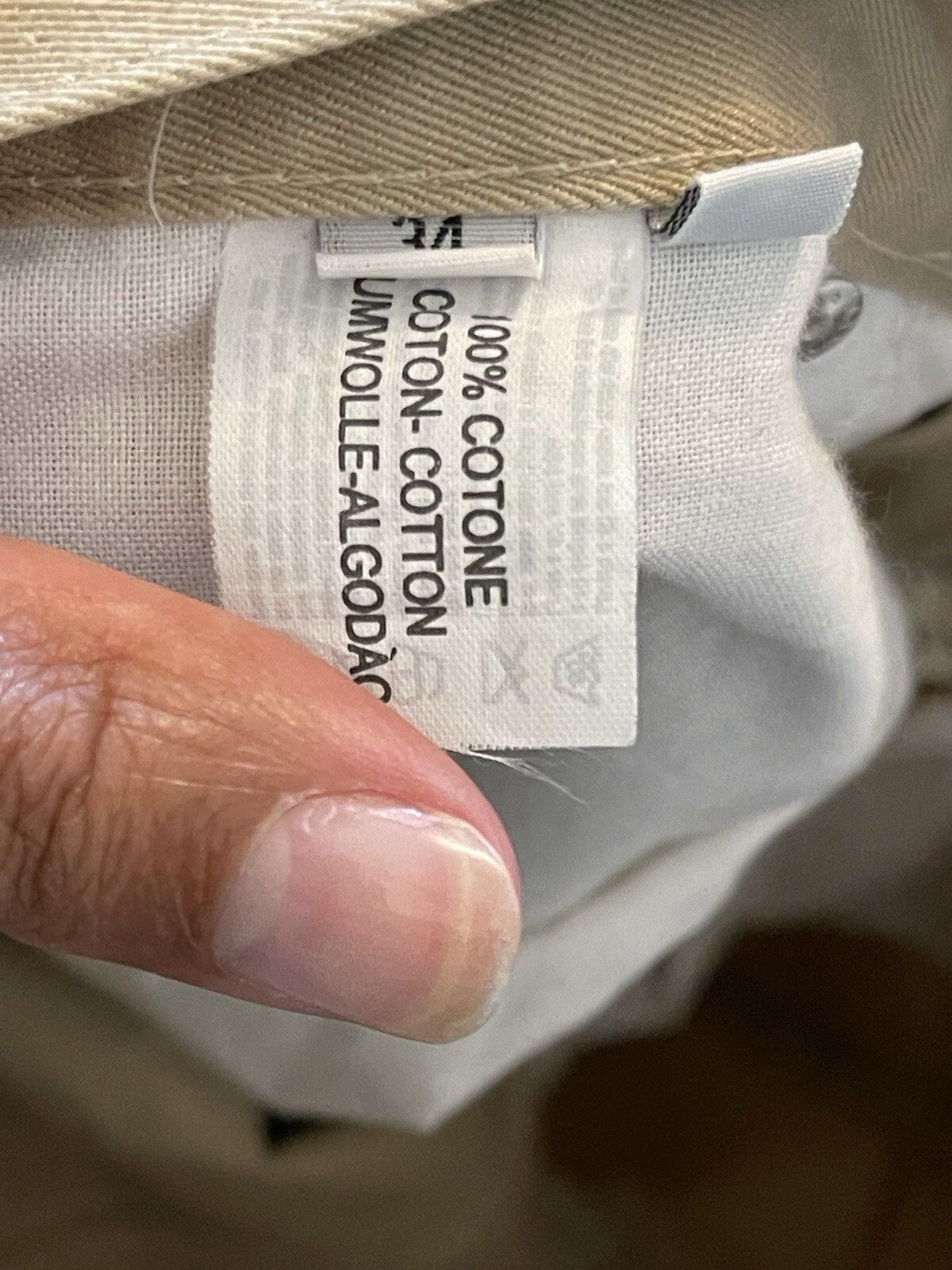 Valentino Valentino Jeans Men’s 34 x 32 Beige Tan Size US 34 / EU 50 - 4 Thumbnail