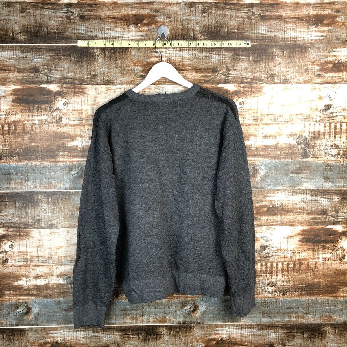 Homespun Knitwear × Japanese Brand Hi Land Grey japan vintage sweatshirt Knitwear #A1670 Size US M / EU 48-50 / 2 - 12 Thumbnail
