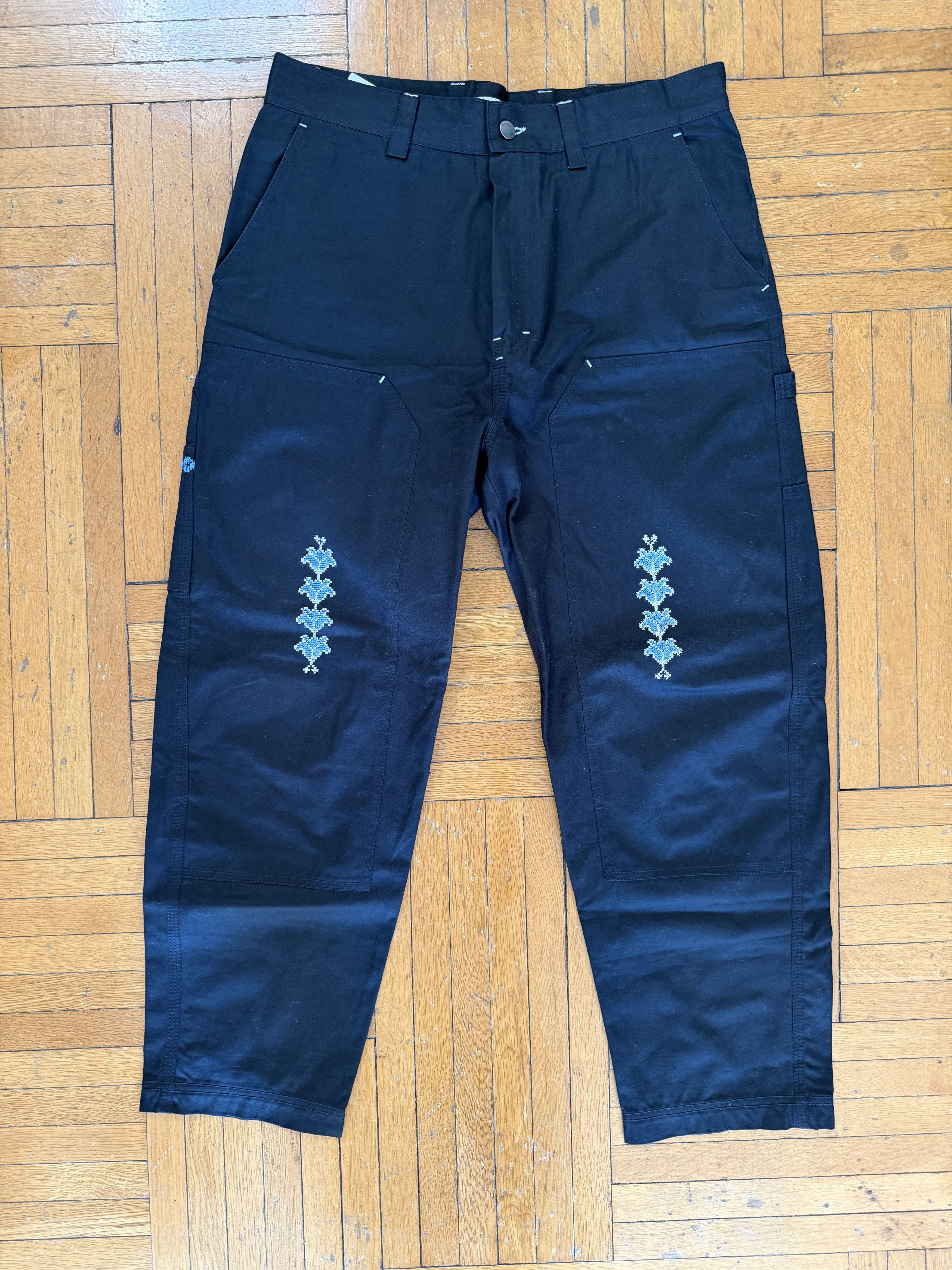 Adish FW2022 Embroidered Tatreez Pants Size US 34 / EU 50 - 1 Thumbnail