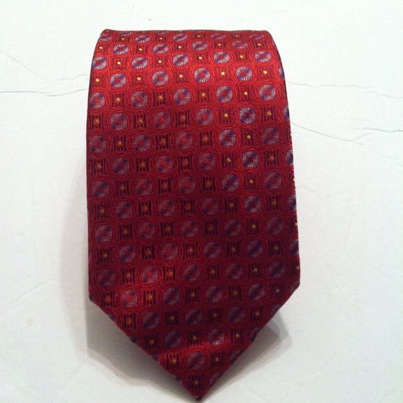David Donahue DAVID DONAHUE MEN'S NEW SILK TIE WIDTH: 3 3/4" Size ONE SIZE - 2 Thumbnail