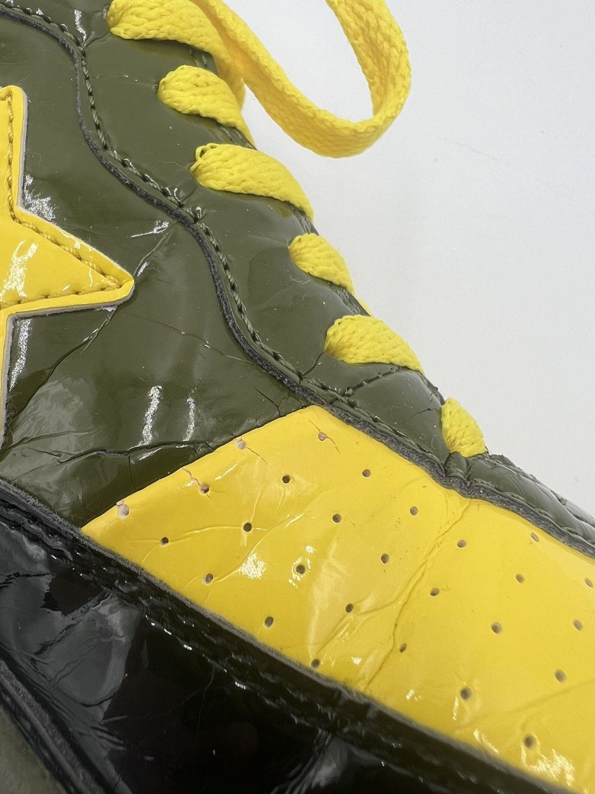Bape × Vintage Vintage A Bathing Ape Bape Patent Leather Roadsta Sneakers Size US 10 / EU 43 - 10 Thumbnail