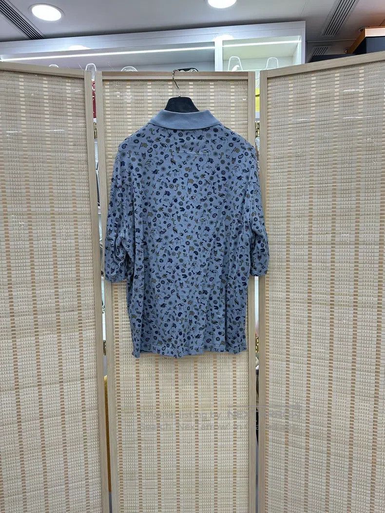 Hermes Hermes Loose fit men's short-sleeved polo shirt Size US L / EU 52-54 / 3 - 2 Thumbnail