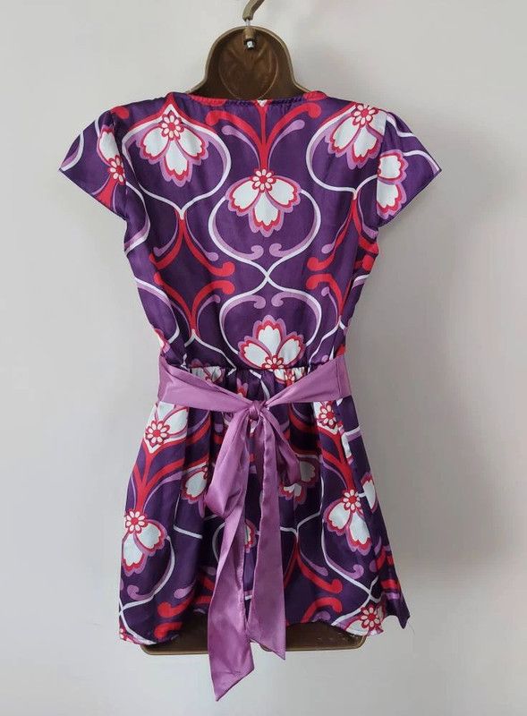 Vintage Atmosphere vintage satin top 14 Size L / US 10 / IT 46 - 2 Thumbnail