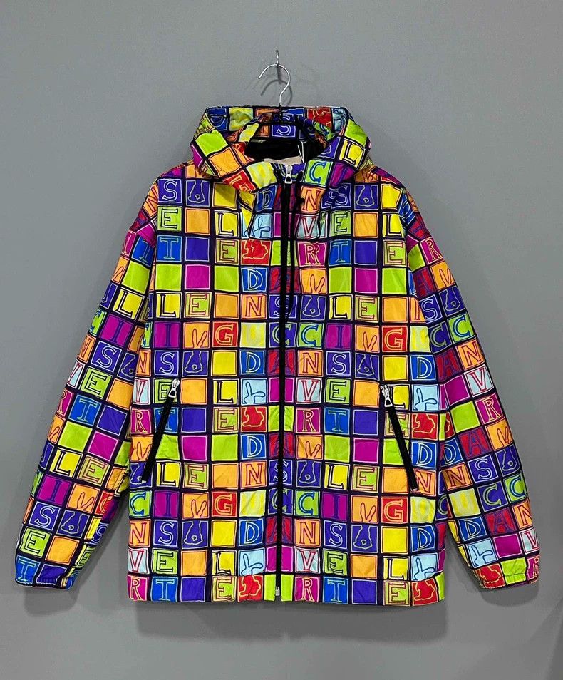 Gucci Gucci Checkerboard full-print cotton jacket nylon jacket 25 Size US S / EU 44-46 / 1 - 1 Thumbnail