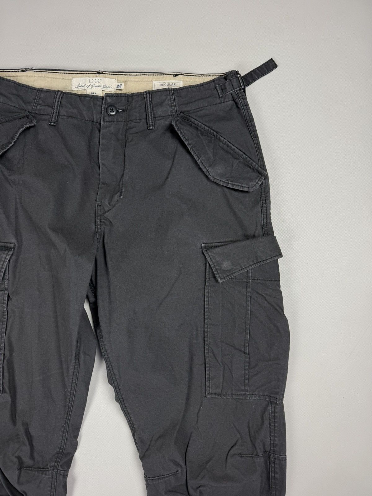 H&M H&M Men’s Cargo Pants Trousers Size 34 Cotton Size US 34 / EU 50 - 7 Thumbnail