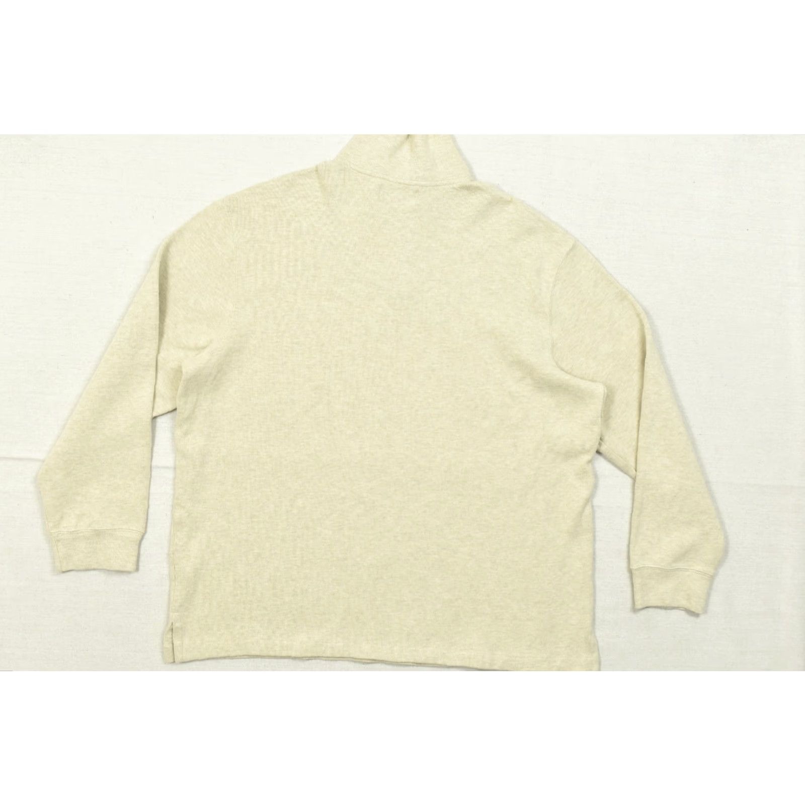 Polo Ralph Lauren Polo Ralph Lauren Sweater Men XXL Beige 1/4 Zip Pullover Cotton Knit NEW Size US XXL / EU 58 / 5 - 8 Thumbnail