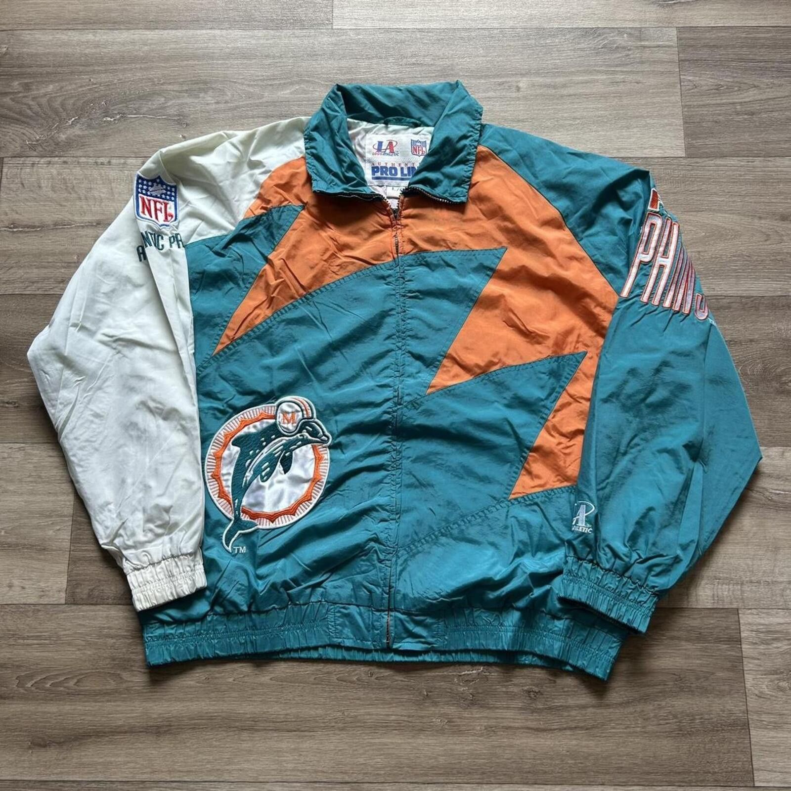 Other Vintage 90’s Miami Dolphins NFL Sharktooth Jacket Size L Size US L / EU 52-54 / 3 - 1 Thumbnail