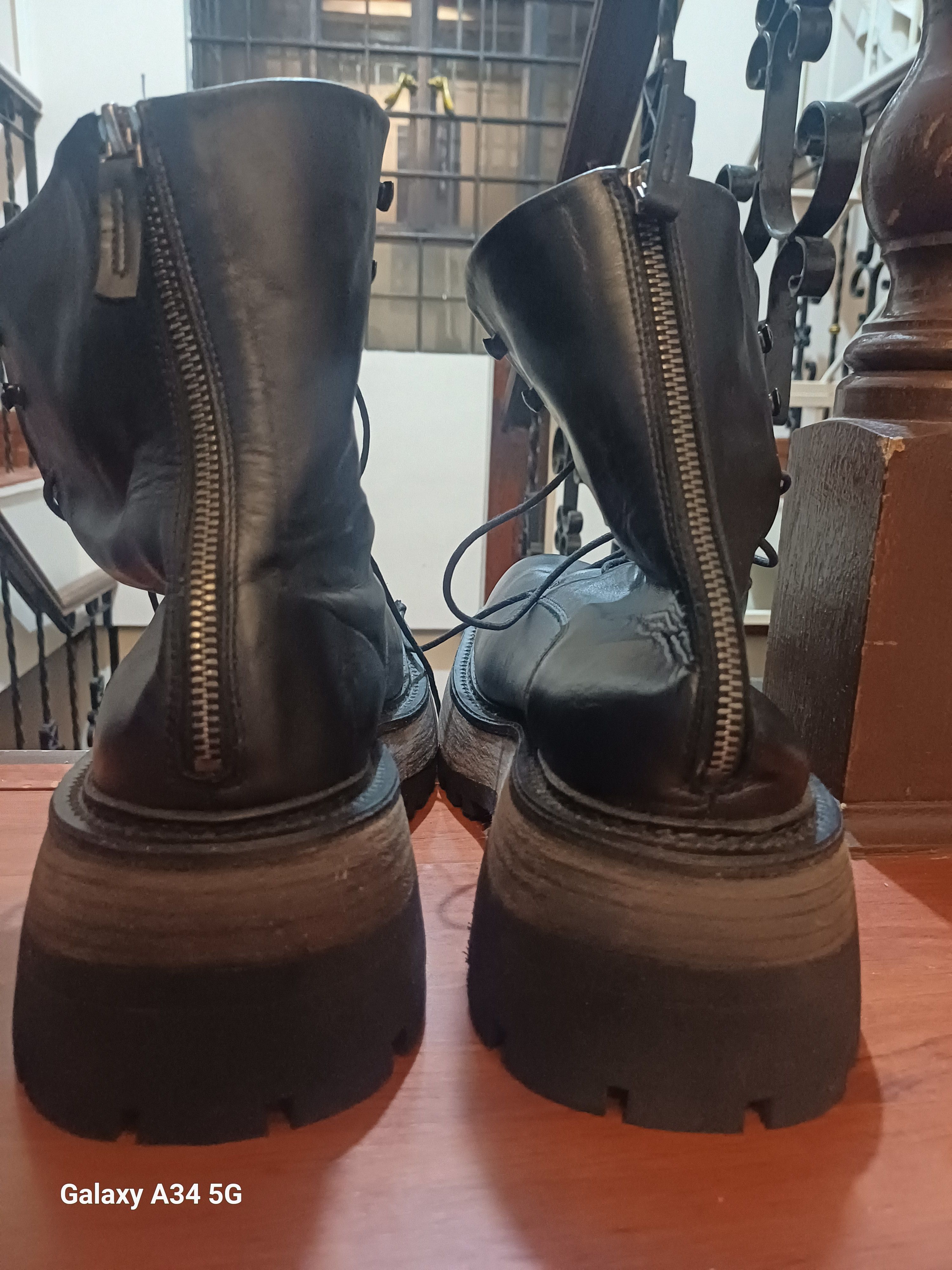 Marsell Marsèll Black Quadrarmato Boots Size US 11 / EU 44 - 9 Thumbnail