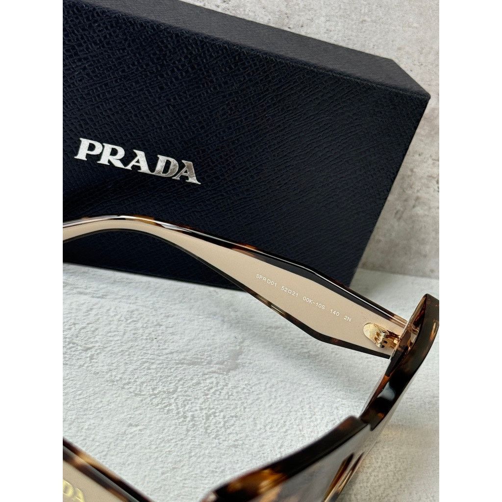 Prada NEW Prada PR D01S Sunglasses in Havana Brown Powder $390 Size ONE SIZE - 8 Thumbnail