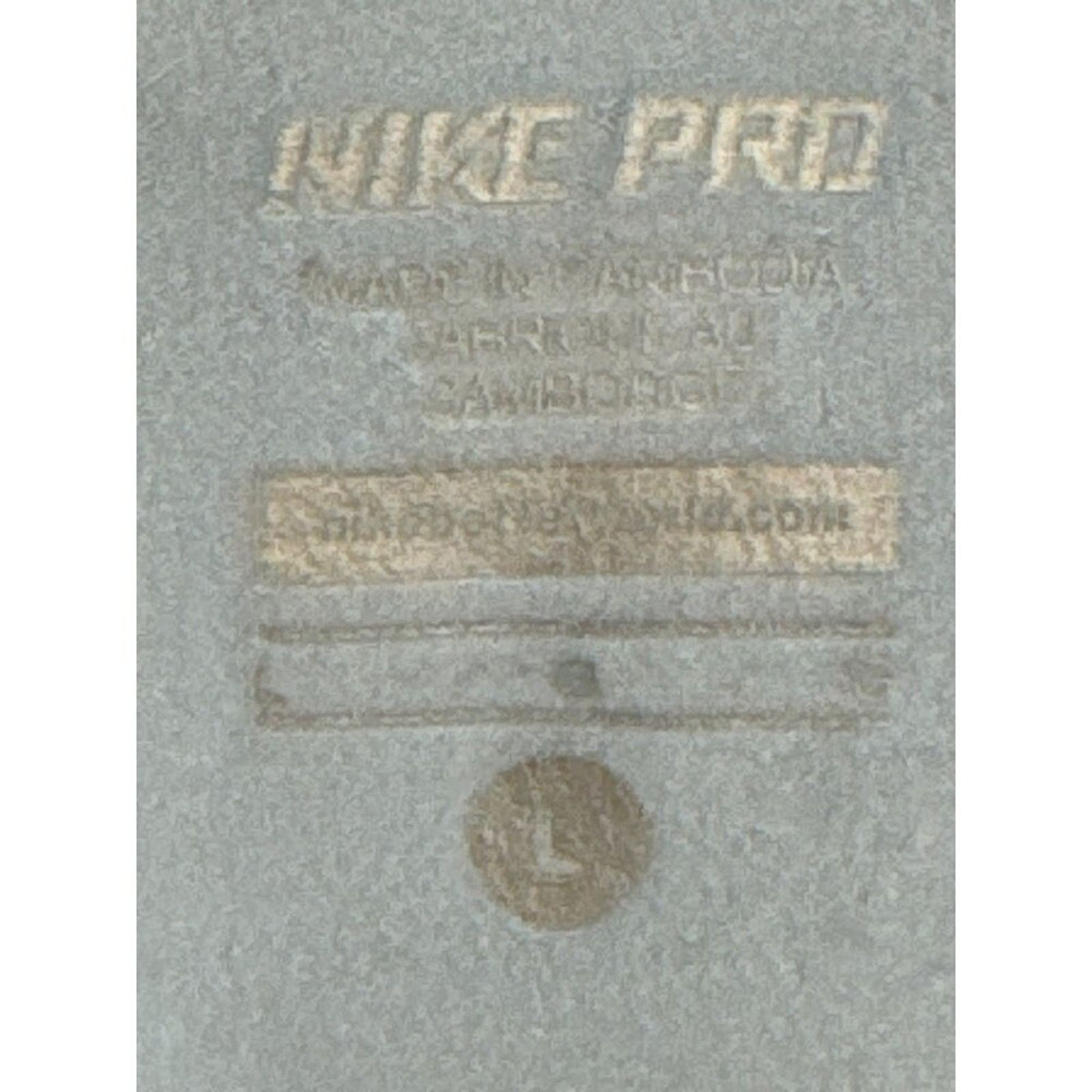 Nike Nike Pro Hyperwarm Pullover Long Sleeve Half-Zip Print Large Size L / US 10 / IT 46 - 6 Thumbnail