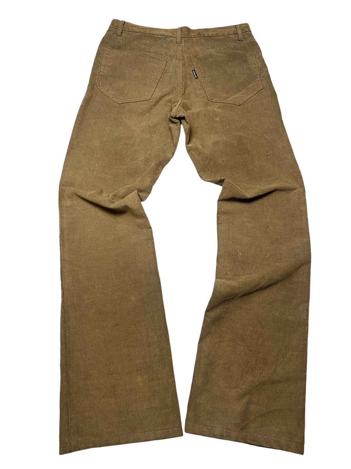 If Six Was Nine 2000's Tornado Mart Flared Corduroy Bootcut Pants Size US 27 - 2 Thumbnail