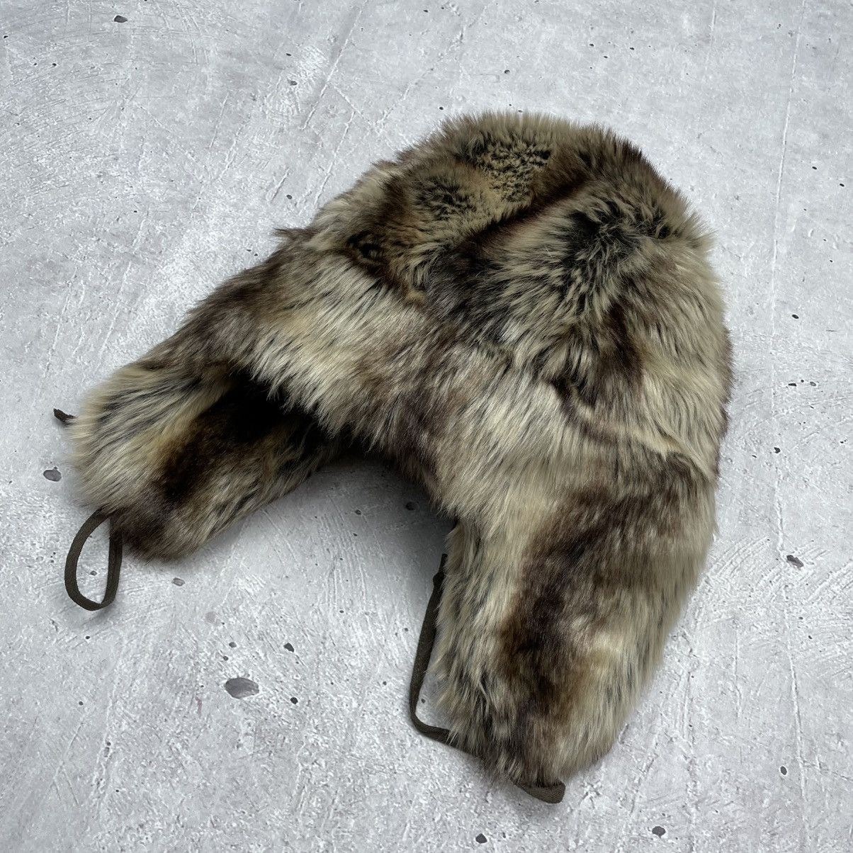 Vintage USHANKA Fur Fuzzy Mohair Y2K Avant Garde Hat Vintage Opium Size ONE SIZE - 5 Thumbnail