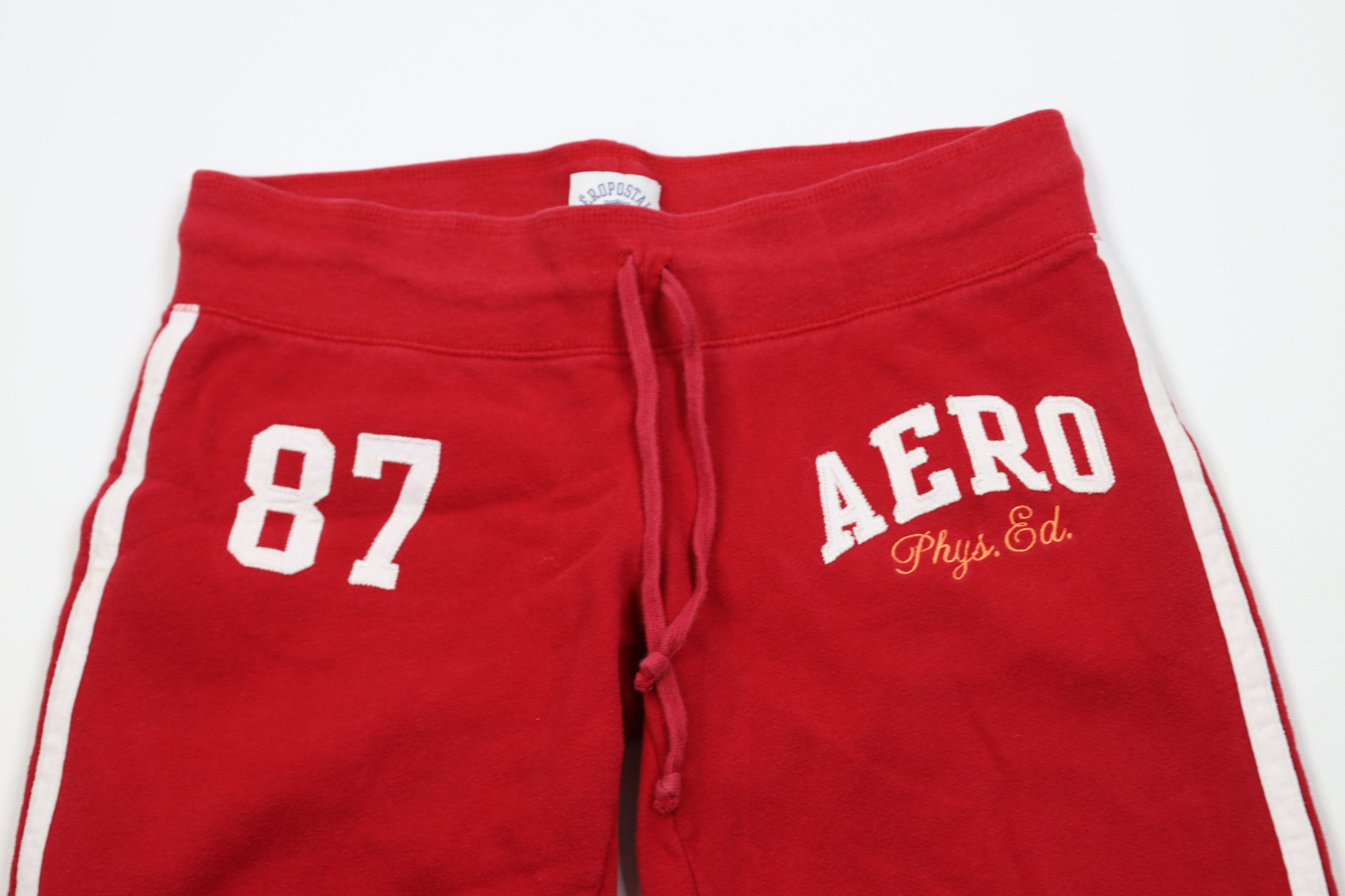 Aeropostale Vintage Y2K Aeropostale Babydoll Phys Ed Wide Leg Sweatpants Size 28" / US 6 / IT 42 - 2 Thumbnail