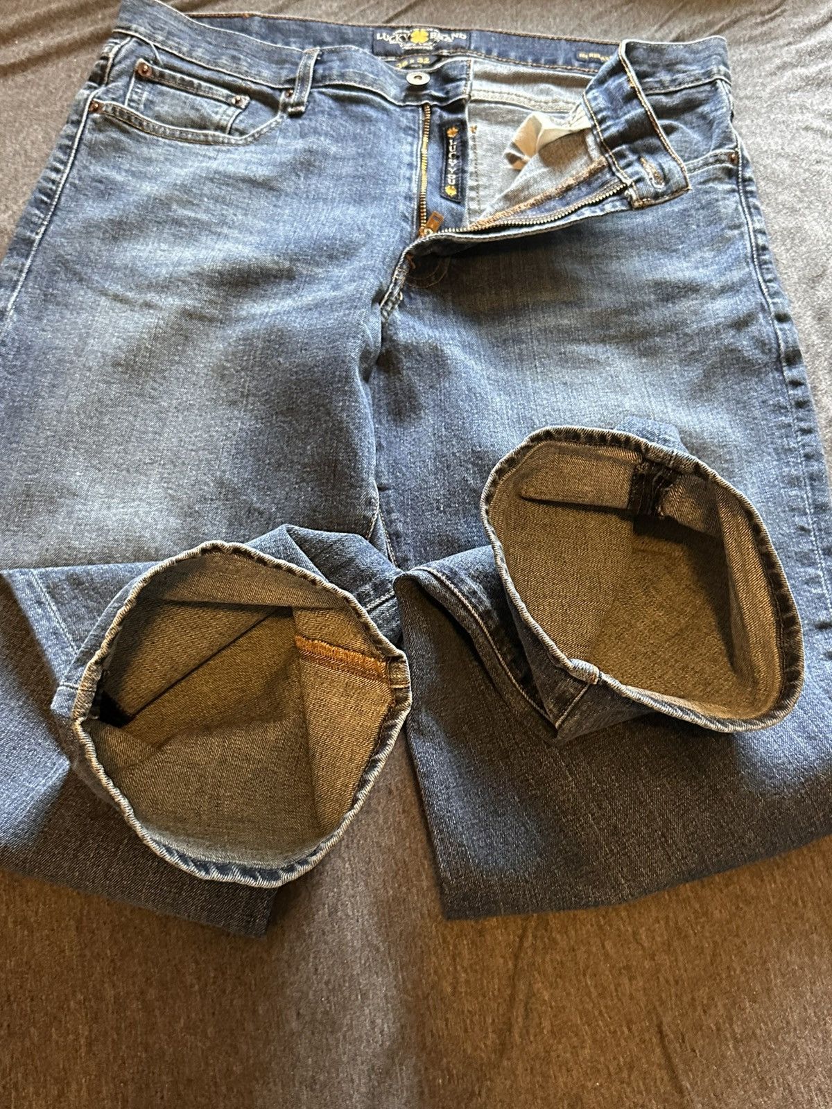 Lucky Brand Lucky Brand Denim x Vintage x Distressed Size US 36 / EU 52 - 7 Thumbnail