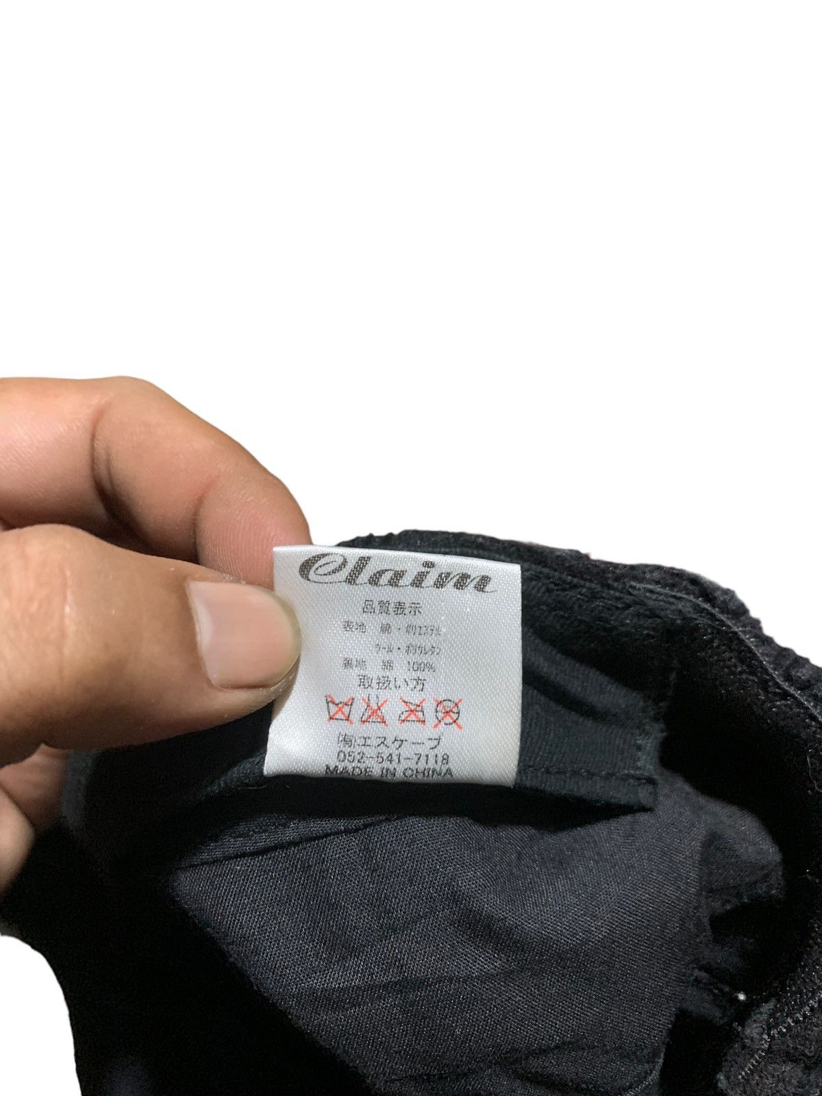 20471120 Japanese patchwork corduroy gothic hats by Claim Size ONE SIZE - 11 Thumbnail