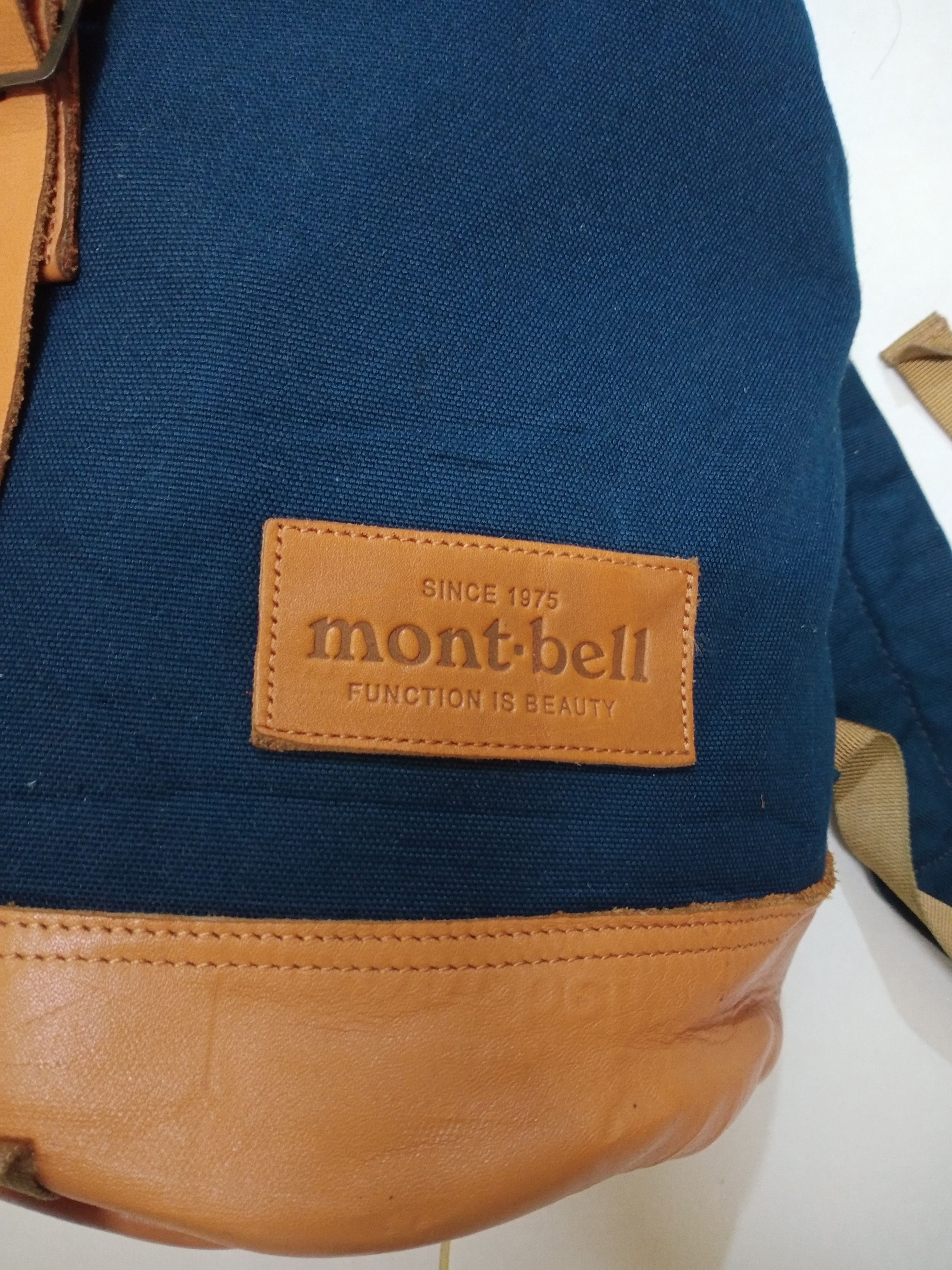 Leather × Montbell Rare Montbell French Guideback 25 Backpack Size ONE SIZE - 9 Thumbnail