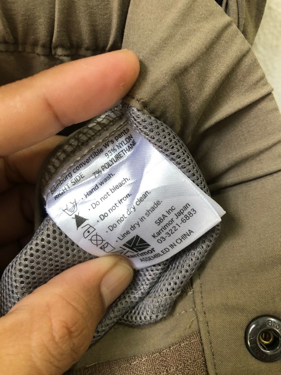 Karrimor Karrimor bamburg convertible pants Size 29" - 10 Thumbnail
