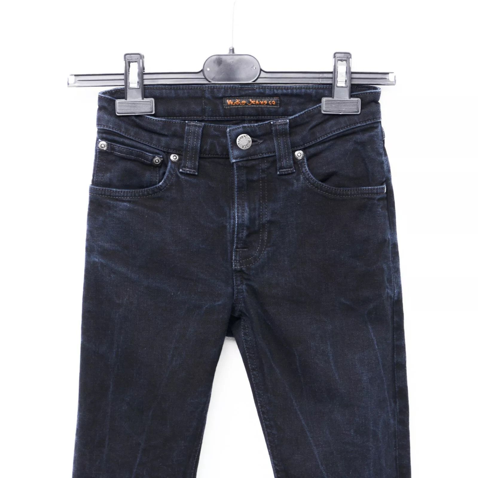 Nudie Jeans Jeans Womens W24 L32 Skinny Low Rise Trousers Slim Stretch Size 24" / US 00 / IT 34 - 10 Thumbnail